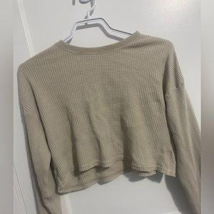 Garage cropped shirt